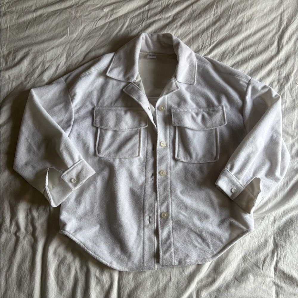 White Button-Up Shirt
